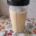 El cooksnap de Zaira cuando hizo Smoothie manzana y kiwi 🍏🥝🥬.