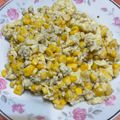 水晶姊姊 的 玉米粒炒蛋（方便素）（簡單料理）（快速料理）（省錢料理） cooksnap