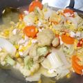 Cooksnap dari Caroline untuk resep Sayur sawi putih +jagung manis