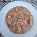 El cooksnap de Mari Carmen Sánchez Muñoz cuando hizo Calamares en salsa de langostinos.
