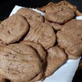 El cooksnap de vero.abc cuando hizo Galletitas cookies tipo brownie de chocolate con chips 🍪.