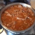 El cooksnap de Carmen Olaizola cuando hizo Lengua en salsa con papas y zanahorias.