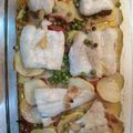 El cooksnap de Maria Rivera Campos cuando hizo Merluza al horno con pimientos.
