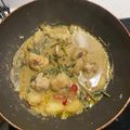 黃瀚霆 的 新年菜：簡單版雞肉綠咖喱 cooksnap