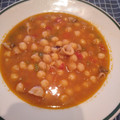 El cooksnap de SUSANA cuando hizo Garbanzos con calamares.