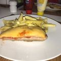 El cooksnap de Charles Martinez cuando hizo Matambre a la pizza (Mv).