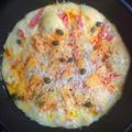 Cooksnap από 🧁 Έλενα 🧁 Ζερβού 🧁 στη συνταγή Ομελέτα 🍳 με πατάτα 🥔, λουκάνικα, πιπεριά 🌶️ και τυρί 🧀
