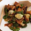 รูป Cooksnap ของ , a เมื่อเขาทำ ไก่ผัดซอส