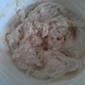 El cooksnap de Mariana cuando hizo Crema Moca. Para rellenar y/o decorar.