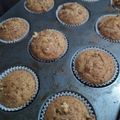 El cooksnap de Elena Villalba cuando hizo Banana nut bread muffins (muffins de plátano y nueces).