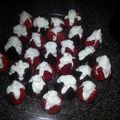 devendranalani's cooksnap of when they made Cheesecake Stuffed Strawberries.