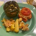 Cooksnap από stellaki xlpt στη συνταγή Γεμιστά με ρύζι ορφανά 🍅🫑