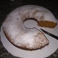 El cooksnap de Mariana 😉 cuando hizo Torta de dulce de leche, banana y nueces.