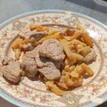 El cooksnap de Claudio Ajero Garcés cuando hizo Solomillo de cerdo al ajillo.