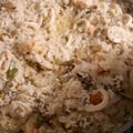 El cooksnap de Loleina cuando hizo Mejillones al vino blanco con arroz amarillo. #delantaldorado.
