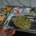  Chef Richa pathak.'s cooksnap of when they made Methi Paratha.