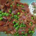 Lovely Agrawal का कुकस्नैप जब उन्होंने आलू मटर गाजर की सब्जी (aloo matar gajar ki sabzi recipe in Hindi) बनाया था।