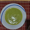 El cooksnap de Gabriel Gonzalez Bta cuando hizo Crema de chayote y calabacita (en agua).