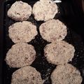 El cooksnap de barbara cuando hizo Hamburguesas de Porotos Negros.