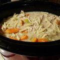 Alecia Davidson's cooksnap of when they made Slow Cooker Shredded Chicken Noodle Soup.