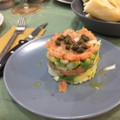 El cooksnap de Marieta cuando hizo Tartar de salmón para Navidad.