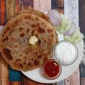 Paromita Karmakar Roy's cooksnap of when they made আলুর পরোটা (aloo r parota recipe in Bengali).
