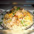 Umme Azaan Khan's cooksnap of when they made Mix masala chicken pulao recipe.