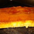 El cooksnap de Mauro Sanchez cuando hizo Flan.