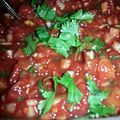 jmelynn's cooksnap of when they made Salsa 