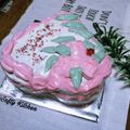 Cooksnap dari Sefty"s Kitchen untuk resep Blackforest kukus 3telur loyang 16cm dengan ganbar bc transfer