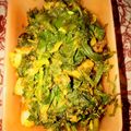 Gunjan Saxena का कुकस्नैप जब उन्होंने पालक का साग (palak ka saag recipe in Hindi) बनाया था।