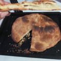 El cooksnap de Lorena Falcon cuando hizo Tortilla de grasa.