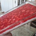 curtpike's cooksnap of when they made Strawberry Pretzel Salad.