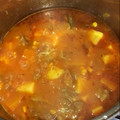 El cooksnap de Silvia Andrijasevich cuando hizo Guiso carrero.