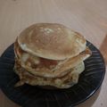 El cooksnap de Stefani Marquez cuando hizo Panqueques Americanos con Dulce de Leche (Hotcakes).