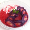 Cooksnap dari fia untuk resep Es Pisang Ungu