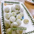 Cooksnap Mahadiah semasa beliau membuat Jello Grapes (Anggur Serbuk Jelly) Frosted Fruits (Resepi 2 Bahan).