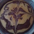 El cooksnap de Daniela Ponce cuando hizo Bizcochuelo marmolado.