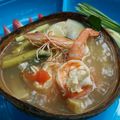 รูป Cooksnap ของ piya peipei เมื่อเขาทำ ต้มยำกุ้งมะพร้าวอ่อน.