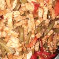 Cooksnap dari Syafia Sobah untuk resep Tumis kacang panjang tahu tempe bumbu kecap