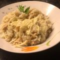 El cooksnap de Lia Ribolini cuando hizo Risotto de hongos.
