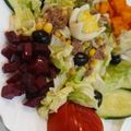 صورة من Kawthr Kok، شاركها بعد تجربة وصفة سلطه (رمضان)خضار طازجة مع الجوز........🐼🌺💞