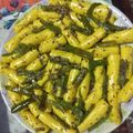 Yanshika apte का कुकस्नैप जब उन्होंने खांडवी (Khandvi recipe in hindi) बनाया था।