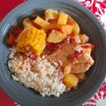 El cooksnap de N'icole Melipillán cuando hizo Estofado de pollo.