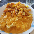 El cooksnap de Bea Algar cuando hizo Pollo al curry.