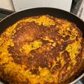 El cooksnap de Carla e cuando hizo Tortilla de zanahoria.