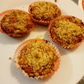 El cooksnap de Liliana Fernandez cuando hizo Muffin de manzana con crumble.