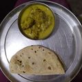 Dipti Mishra's cooksnap of when they made Kadi pakoda.