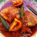 Cooksnap FZ Adzlin semasa beliau membuat Asam Pedas Ikan Siakap Thailand 🇹🇭 @ Kaeng Som.