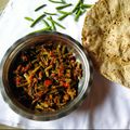 लता धानापुने's cooksnap of when they made गवारीच्या शेंगाची भाजी (gavarichya shengachi bhaji recipe in marathi).